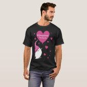 Pink Grome Heart Sleep Study Tech Life Balloon Val T-Shirt (Vorne ganz)