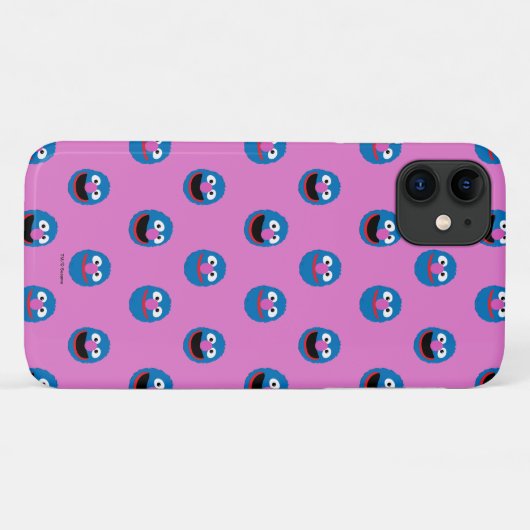 Pink Grover Face Pattern Case-Mate iPhone Hülle (Rückseite (Horizontal))