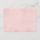 Pink grüne Kürbis fallen Bücher für kleine Mädchen Begleitkarte (Rückseite)