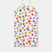 Pink Gumball Machine Bonbons Kaugummi Danke Geschenkanhänger (Rückseite)