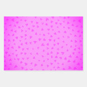 Pink-Gürteldoodle-Muster Geschenkpapier Set (Vorderseite 2)