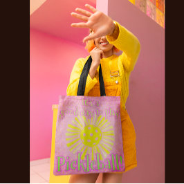 Pink Guten Tag, Pickleball spielen Tasche