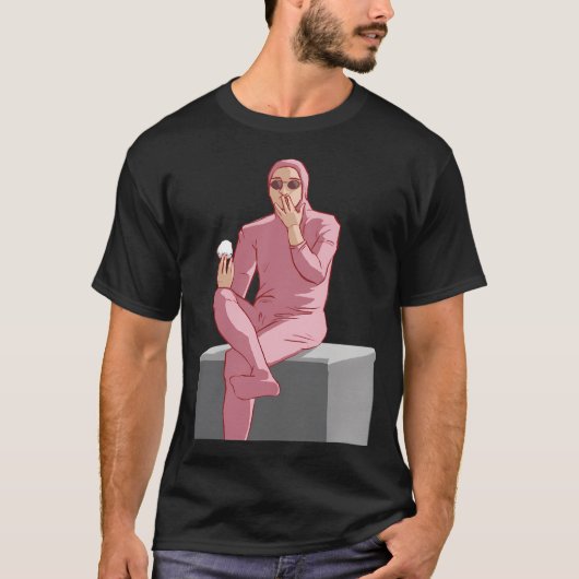 Pink Guy - Reisbällchen T-Shirt (Vorderseite)
