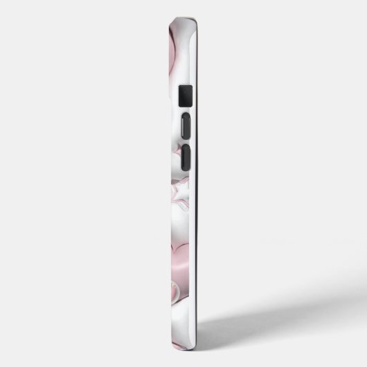 Pink haert  Case-Mate iPhone hülle (Rückseite / Links)