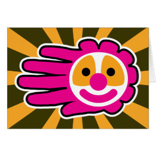 Pink Hair Clown Hand