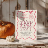 Pink Halloween Dancing Party | Skelette Ankündigung