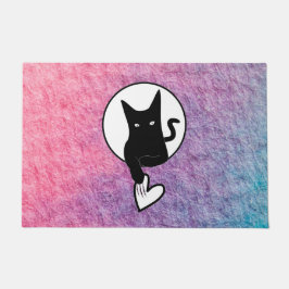 Pink Halloween Doormat von Poet Adiela Akoo Fußmatte