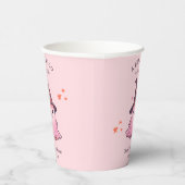 Pink Halloween eine kleine Boo Baby-Dusche Pappbecher (Rechts)