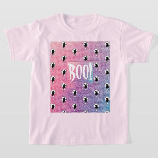 Pink Halloween Kid T - Shirt von Poet Adiela Akoo (Ablage )