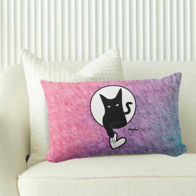 Pink Halloween Kissen von Poet Adiela Akoo (Love Cat Throw Pillow by Poet Adiela Akoo. LOVE it? BUY it! Browse my store for more great buys now!)
