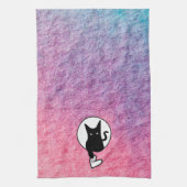 Pink Halloween Küchentuch von Poet Adiela Akoo (Vertikal)