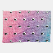 Pink Halloween Küchentuch von Poet Adiela Akoo (Horizontal)