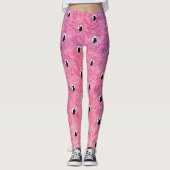 Pink Halloween Leggings von Poet Adiela Akoo (Vorderseite)