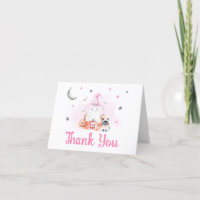 Pink Halloween Little Boo Baby Dusche