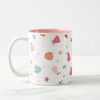 Pink Halloween niedliche Pumpkins Kaffee Tasse