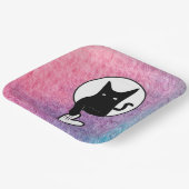 Pink Halloween Paper Plate von Poet Adiela Akoo Pappteller (Gewinkelt)