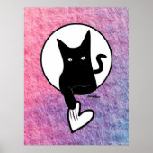 Pink Halloween Poster von Poet Adiela Akoo (Vorne)