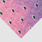 Pink Halloween Tissue Paper von Poet Adiela Akoo Seidenpapier (Ausschnitt)