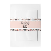 Pink Halloween Trick oder Behandeln von benutzerde Einladungsbanderole (Vorderseite Beispiel)