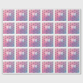 Pink Halloween Wrapping Paper von Poet Adiela Akoo Geschenkpapier (Flach)