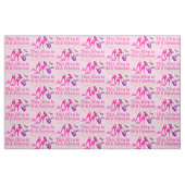PINK HAPPY 50. FABULOUS DIVA FABRIC STOFF (Fat Quarter (45,7 x 55,9 cm))