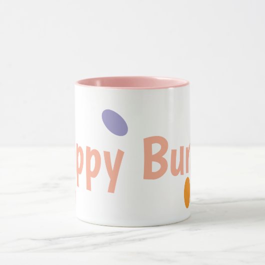 Pink Happy Bunny Tasse (Zentrum)