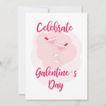 Pink Happy Galentine´s for Day Best Friend