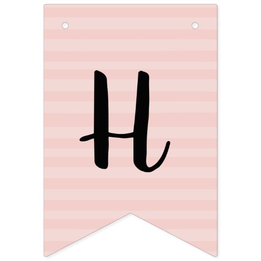 Pink Happy Halloween Geburtstag Wimpelkette (Zweite Fahne)