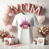 Pink Happy Mütter Tag Frauen T - Shirt