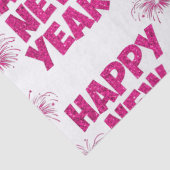 pink happy new year fireworks seidenpapier (Detail)