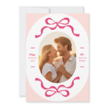 Pink Happy New Year RIBBONS 2026 Foto