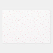 Pink hässlich Weihnachtspulli Büffel karierte Herz Geschenkpapier Set (Vorderseite 3)