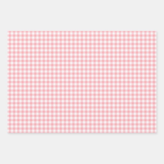 Pink hässlich Weihnachtspulli Büffel karierte Herz Geschenkpapier Set (Vorderseite 2)