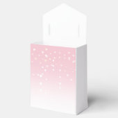 Pink Heart Baby Dusche Geschenkschachtel (Geöffnet)