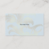 Pink Heart Balloon und Florals Business Card Visitenkarte (Rückseite)