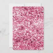 Pink Heart Balloons Geburtstag Einladung (Rückseite)