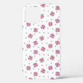 Pink Heart Blumen Petals Case-Mate iPhone Hülle (Rückseite)