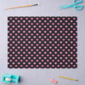 Pink Heart Breast Cancer Awareness Pattern Seidenpapier (Basteln)