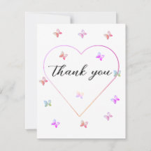 Pink Heart Butterfly Girl Dusche