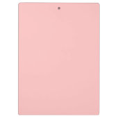 Pink Heart Gradient Pattern – Cute Girly Love Klemmbrett (Rückseite)