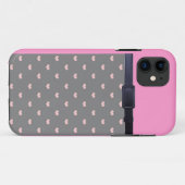 Pink Heart iPhone Case (Rückseite (Horizontal))