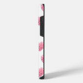 Pink Heart iPhone Case Hülle (Linke Seite)