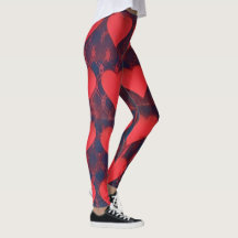 Pink Heart Leggings von HAS Jewels