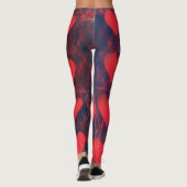 Pink Heart Leggings von HAS Jewels (Rückseite)