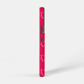 Pink Heart Love Eiffel Tower Paris Samsung Galaxy Hülle (Rechte Seite)