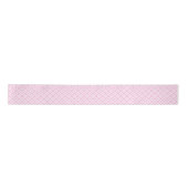 Pink Heart Moderne Karierte Sammlung Satinband (Vorderseite)