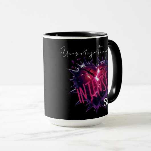 Pink Heart Mug Tasse (VorderseiteRechts)
