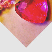 Pink Heart Necklace Seidenpapier (Ausschnitt)