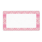 PINK HEART QUILT 2"x3,75"-Labels (Vorne)
