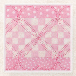 PINK HEART QUILT Untersetzer / Pink